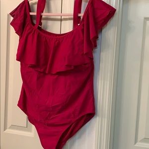 Raisins swimsuit in cranberry-beautiful!